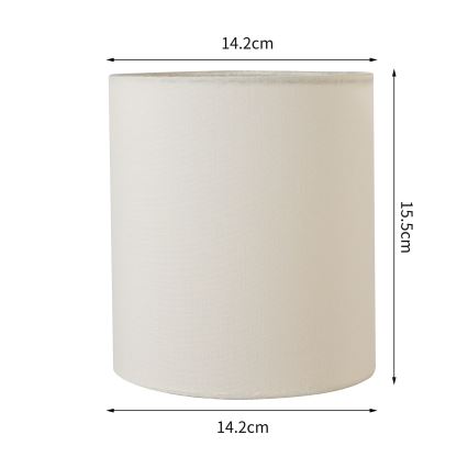 Brilagi - Univerzalno sjenilo NUBILA E27 15,5x14 cm krem