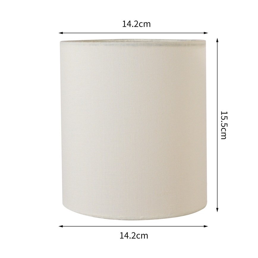 Brilagi - Univerzalno sjenilo NUBILA E27 15,5x14 cm krem