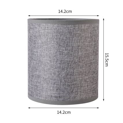 Brilagi - Univerzalno sjenilo NUBILA E27 15,5x14 cm siva