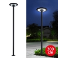 Brilagi - URBANSPARK LED/60W/230V vanjska ulična svjetiljka s stupom 3 m, crna, IP65