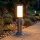 Brilagi - Vanjska lampa s 2 SCHUKO utičnicama NOVA 1xE27/15W/230V 40 cm IP44 matni krom