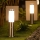 Brilagi - Vanjska lampa s senzorom NOVA 1xE27/15W/230V 40 cm IP44 matirani krom