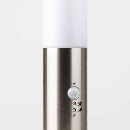Brilagi - Vanjska lampa s senzorom NOVA 1xE27/15W/230V 40 cm IP44 matirani krom