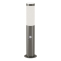 Brilagi - Vanjska lampa s senzorom pokreta ELIA 1xE27/20W/230V IP44 50 cm matni krom