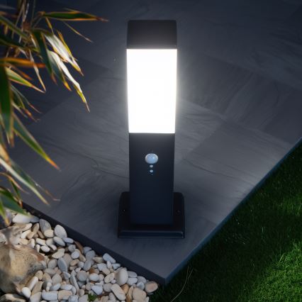 Brilagi - Vanjska lampa sa senzorom NOVA 1x E27/15W/230V, 40 cm, IP44, crna