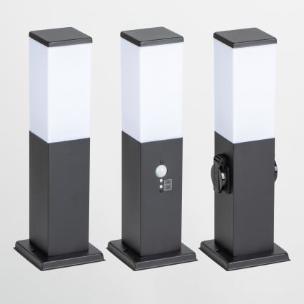 Brilagi - Vanjska lampa sa senzorom NOVA 1x E27/15W/230V, 40 cm, IP44, crna