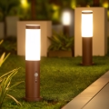 Brilagi - Vanjska lampa sa senzorom NOVA 1xE27/15W/230V 40 cm IP44, smeđa