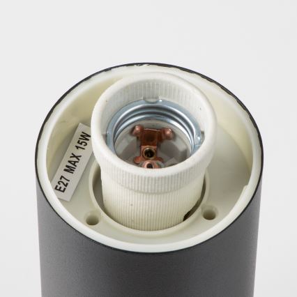 Brilagi - Vanjska lampa sa senzorom pokreta NOVA 1xE27/15W/230V 40 cm IP44 crna