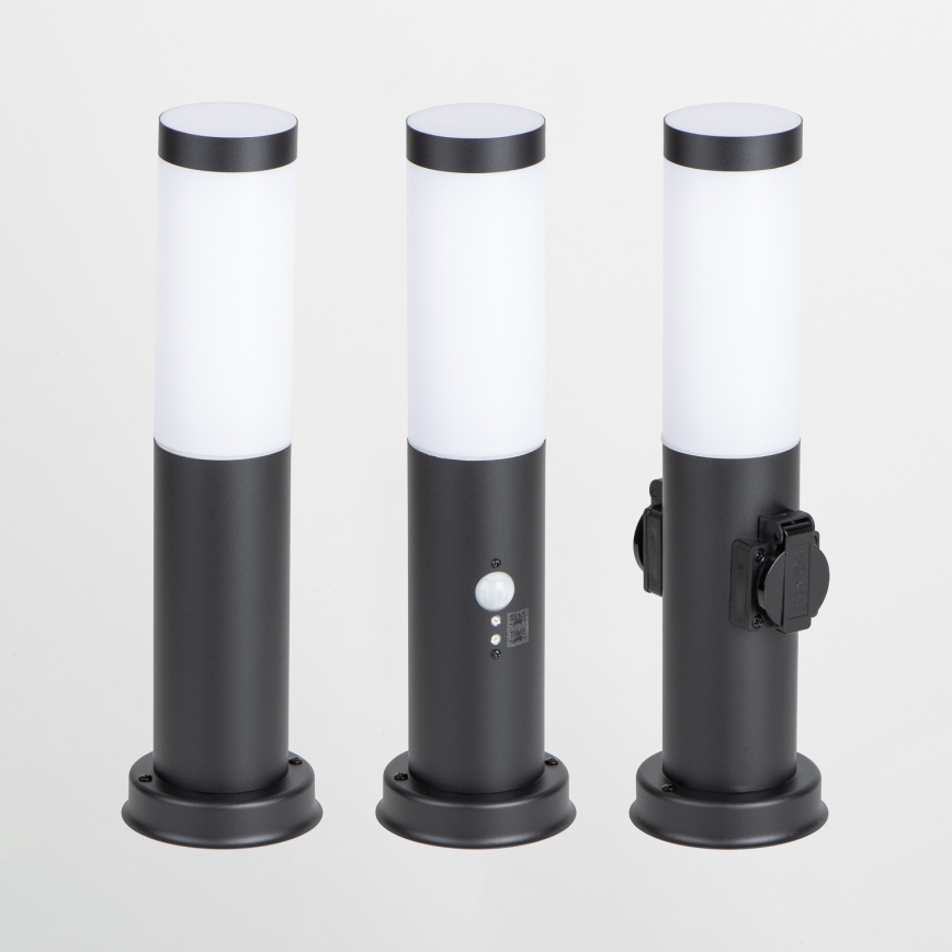 Brilagi - Vanjska lampa sa senzorom pokreta NOVA 1xE27/15W/230V 40 cm IP44 crna