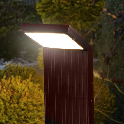 Brilagi - Vanjska LED lampa RIANO LED/8W/230V smeđa IP65 80 cm
