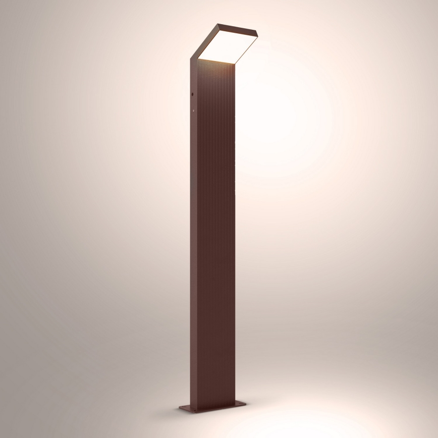 Brilagi - Vanjska LED lampa RIANO LED/8W/230V smeđa IP65 80 cm
