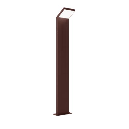Brilagi - Vanjska LED lampa RIANO LED/8W/230V smeđa IP65 80 cm