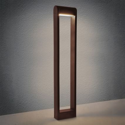 Brilagi - vanjska LED svjetiljka CROTONE LED/7W/230V, smeđa, IP54, 80 cm