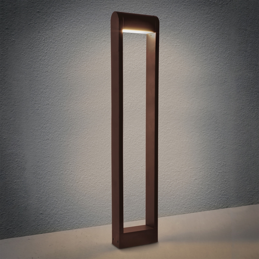 Brilagi - vanjska LED svjetiljka CROTONE LED/7W/230V, smeđa, IP54, 80 cm