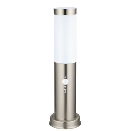 Brilagi - Vanjska svjetiljka s detektorom pokreta NOVA 1xE27/15W/230V 40 cm IP44 matirani krom