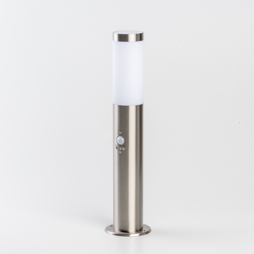 BRILAGI - Vanjska lampa s senzorom pokreta ELIA 1xE27/20W/230V IP44 50 cm matni krom