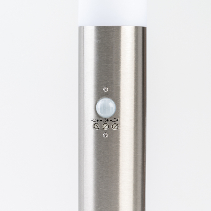 BRILAGI - Vanjska lampa s senzorom pokreta ELIA 1xE27/20W/230V IP44 50 cm matni krom
