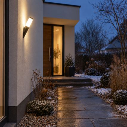 BRILAGI - Vanjska zidna lampa ELIA sa senzorom pokreta, 1xE27/20W/230V, IP44, antracitna