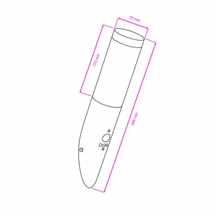 BRILAGI - Vanjska zidna lampa ELIA sa senzorom pokreta, 1xE27/20W/230V, IP44, antracitna