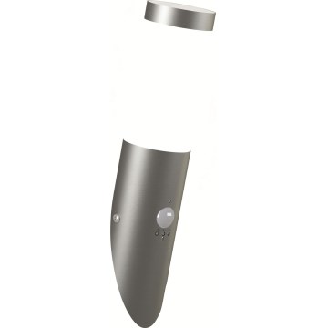 Brilagi - Vanjska zidna lampa sa senzorom ELIA 1xE27/20W/230V IP44 matni krom