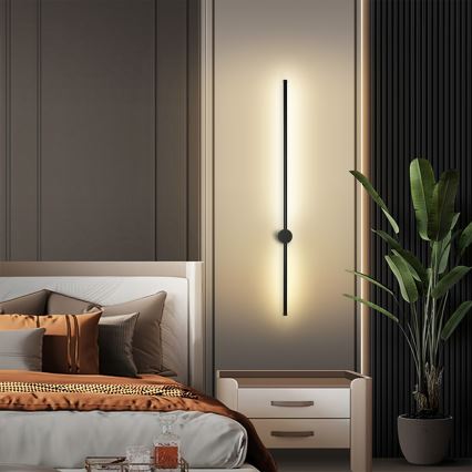 Brilagi - LED vanjska zidna svjetiljka AURA LED/20W/230V 4000K IP54 97 cm antracit CRI 90