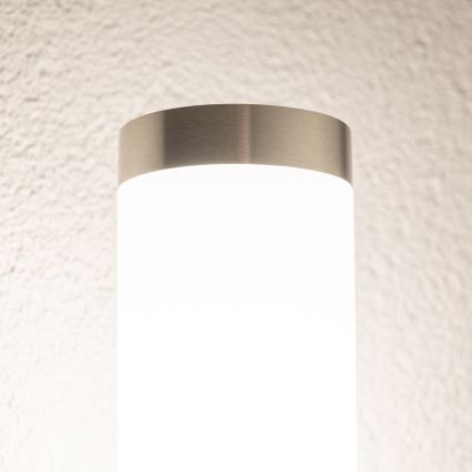 BRILAGI - Vanjska zidna svjetiljka ELIA 1xE27/20W/230V IP44 matni krom