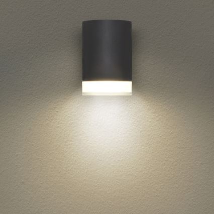 Brilagi - Vanjska zidna svjetiljka MATERA 1xGU10/30W/230V antracit IP54