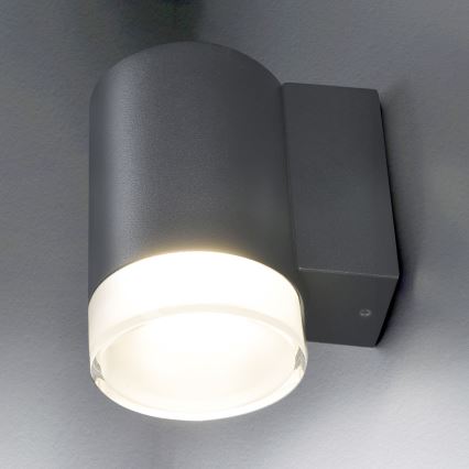 Brilagi - Vanjska zidna svjetiljka MATERA 1xGU10/30W/230V antracit IP54