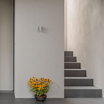 Brilagi - Vanjska zidna svjetiljka MATERA 1xGU10/30W/230V siva IP54