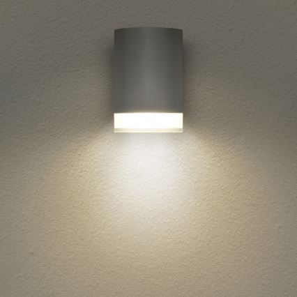 Brilagi - Vanjska zidna svjetiljka MATERA 1xGU10/30W/230V siva IP54