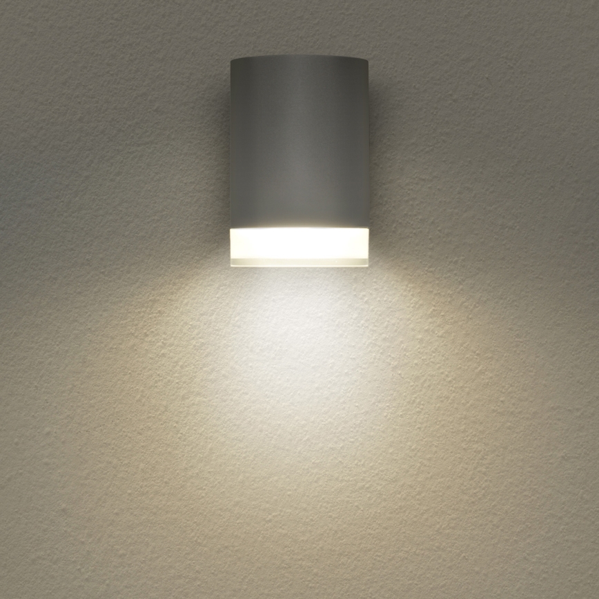 Brilagi - Vanjska zidna svjetiljka MATERA 1xGU10/30W/230V siva IP54