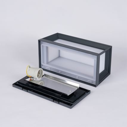 Brilagi - Vanjska zidna svjetiljka PARKER 1xE27/60W/230V antracit IP44
