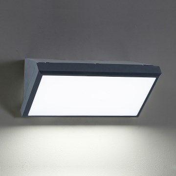 Brilagi - Vanjska zidna svjetiljka TRIANGLE 1xE27/60W/230V antracit IP65