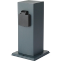 BRILAGI - Vanjski stup s utičnicama PILLAR 1U SCHUKO 230V IP44 antracit