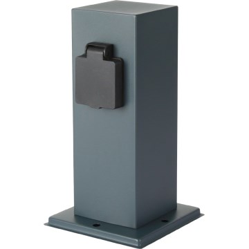 Brilagi - Vanjski stup s utičnicama PILLAR 1U SCHUKO 230V IP44 antracit