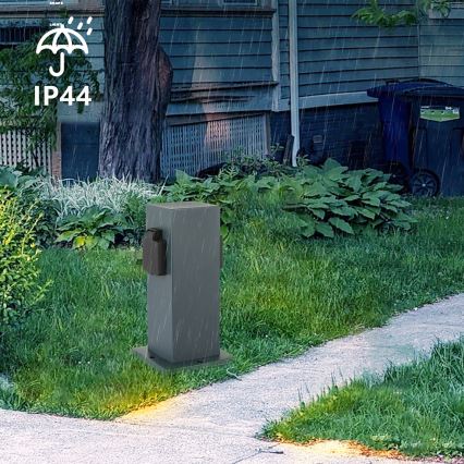 Brilagi - Vanjski stup s utičnicama PILLAR 1U SCHUKO 230V IP44 antracit