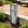 Brilagi - Vanjski stupac PILLAR s 2 SCHUKO utičnicama, 230 V, IP44, srebrna