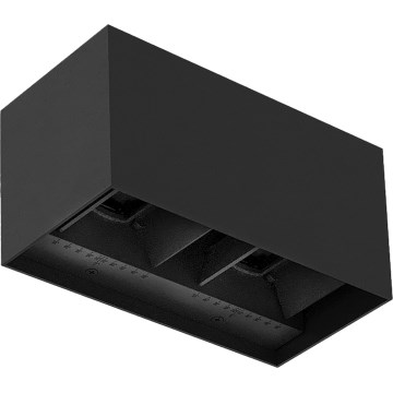 Brilagi - Vanjsko LED zidno svjetlo DOUBLE CUBE LED/12W/230V crno IP65