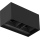 Brilagi - Vanjsko LED zidno svjetlo DOUBLE CUBE LED/12W/230V crno IP65