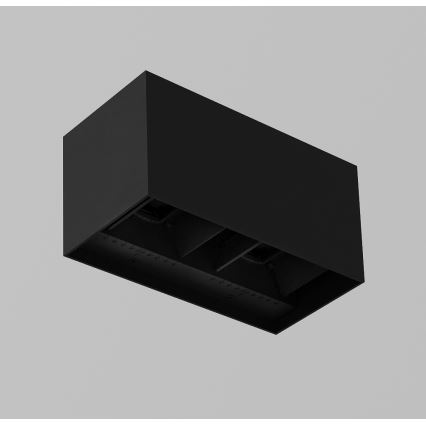 Brilagi - Vanjsko LED zidno svjetlo DOUBLE CUBE LED/12W/230V crno IP65
