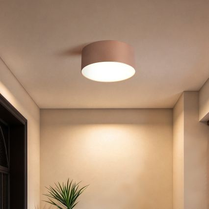 BRILAGI - Vanjsko stropno svjetlo FORIS LED/20W/230V promjer 15 cm brončano IP44
