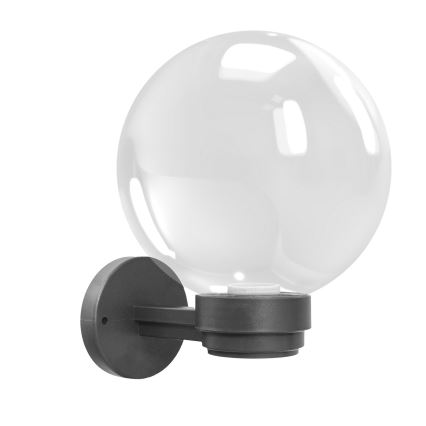 Brilagi - Vanjsko zidno svjetilo HARBOR 1xE27/40W/230V IP33 antracit/prozirno