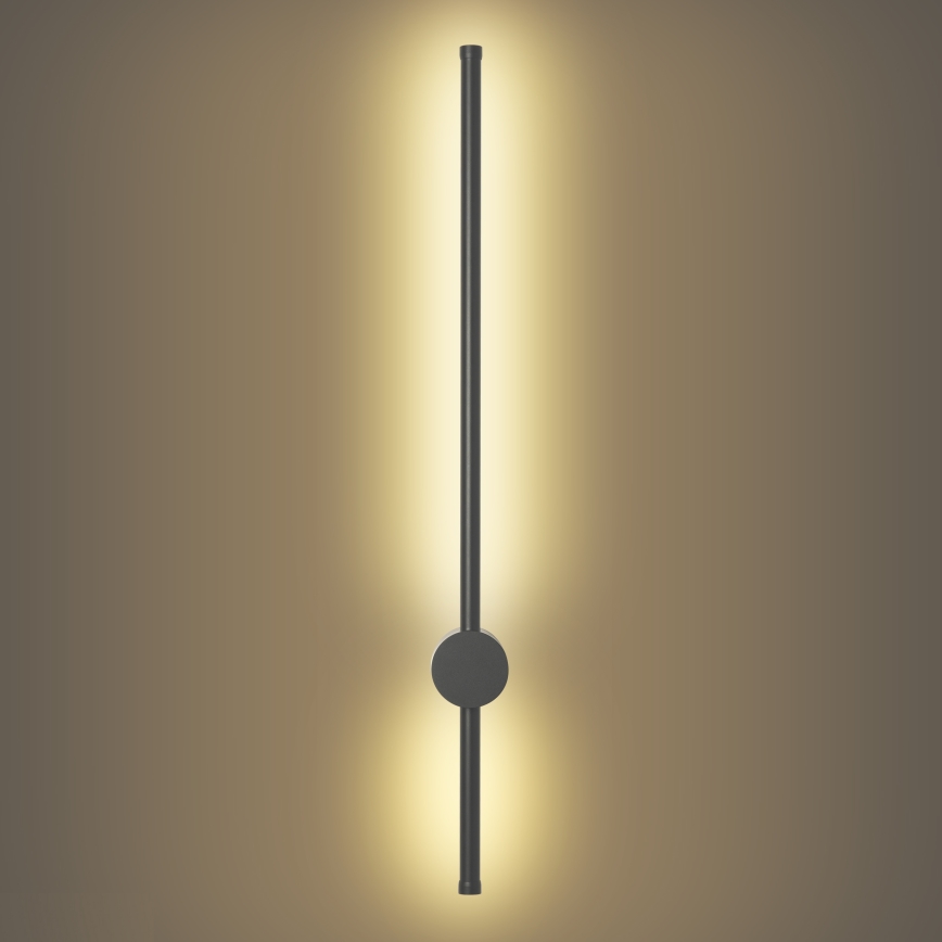 Brilagi - Vanjsko zidno svjetlo AURA LED/12W/230V 3000K IP54 65 cm antracit