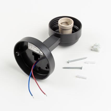 Brilagi - Vanjsko zidno svjetlo HARBOR 1xE27/40W/230V IP33 antracit/bijela