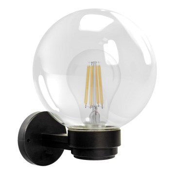 Brilagi - Vanjsko zidno svjetlo HARBOR 1xE27/40W/230V IP33 crno/prozirno