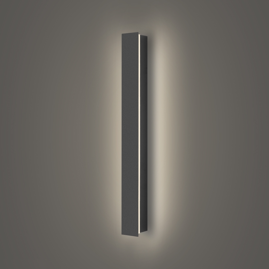 Brilagi - Vanjsko zidno svjetlo LINEAR LED/12W/230V 4000K IP65 50 cm antracit