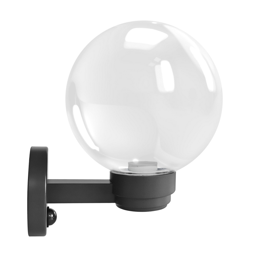 Brilagi - Vanjsko zidno svjetlo s detektorom pokreta HARBOR 1xE27/40W/230V IP33 antracit/prozirno
