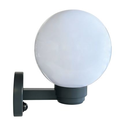 Brilagi - Vanjsko zidno svjetlo sa senzorom pokreta HARBOR 1xE27/40W/230V IP33 antracit/bijela