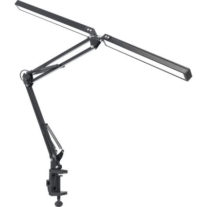 Brilagi - LED podesiva fleksibilna stolna lampa VARIO 2xLED/14W/230V 3000-6000K crna