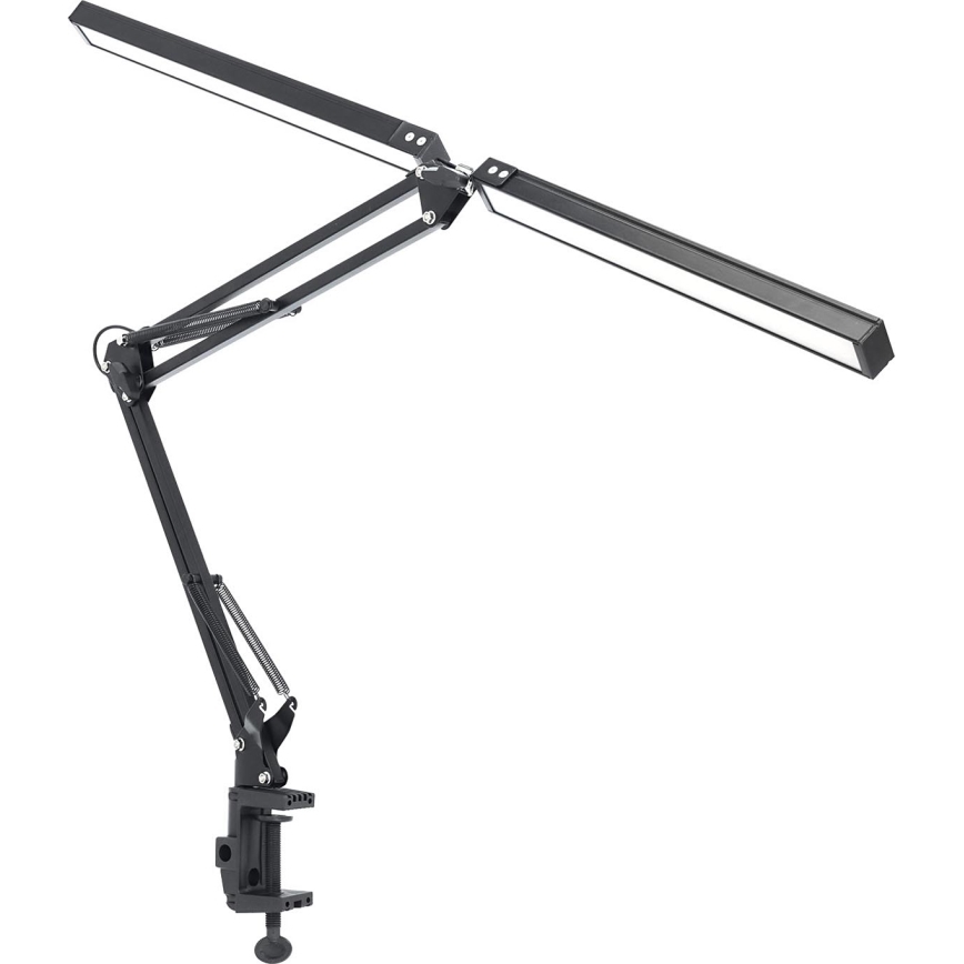 Brilagi - LED podesiva fleksibilna stolna lampa VARIO 2xLED/14W/230V 3000-6000K crna